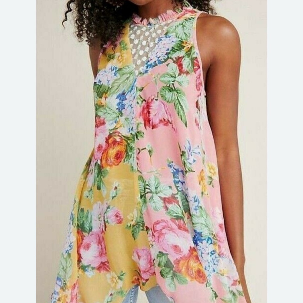 Floral Sleeveless Top